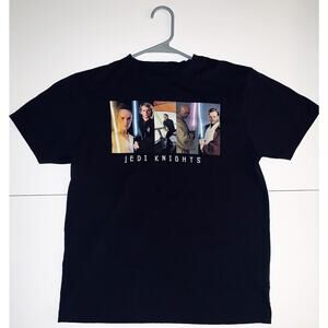 Star Wars Jedi Knights Black Shirt - Anakin Mace Kenobi Rey